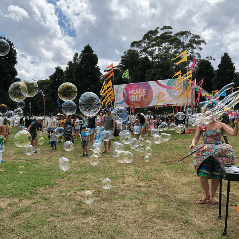 Giant Bubble Artists