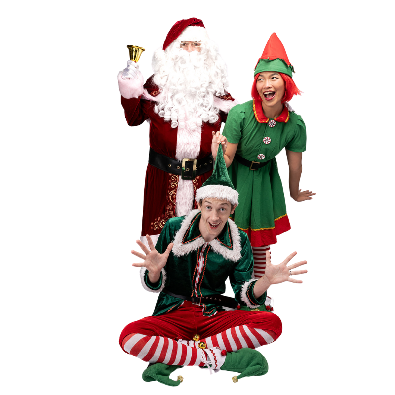 elves with Santa